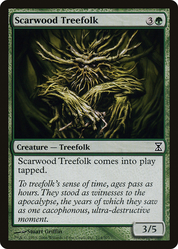 Scarwood Treefolk (TSP-214) - Time Spiral