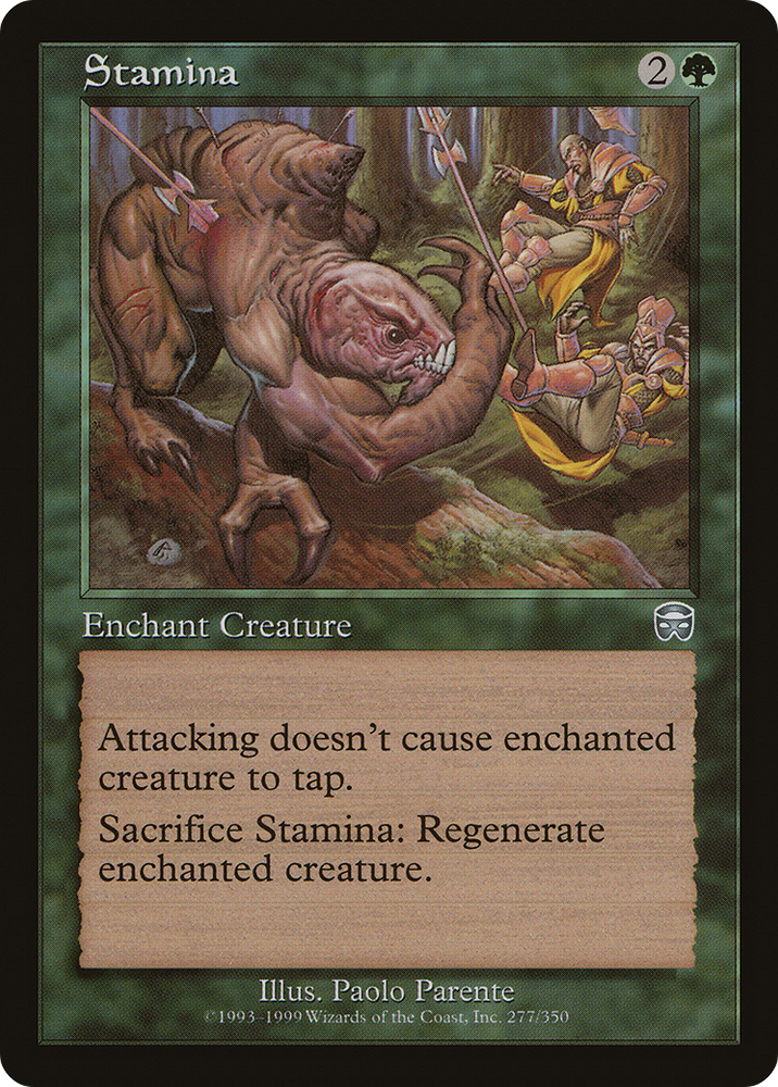 Stamina (MMQ-277) - Mercadian Masques Foil