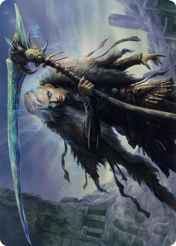 Egon, God of Death // Egon, God of Death (AKHM-024) - Kaldheim Art Series (Borderless)