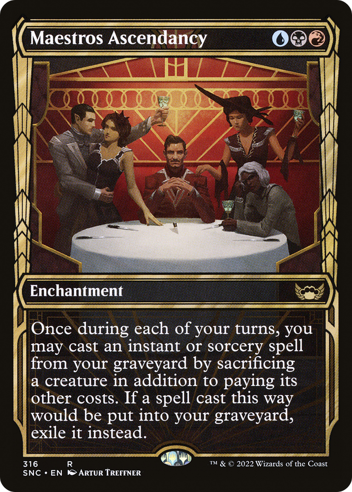 Maestros Ascendancy (Showcase) (SNC-316) - Streets of New Capenna: (Showcase)