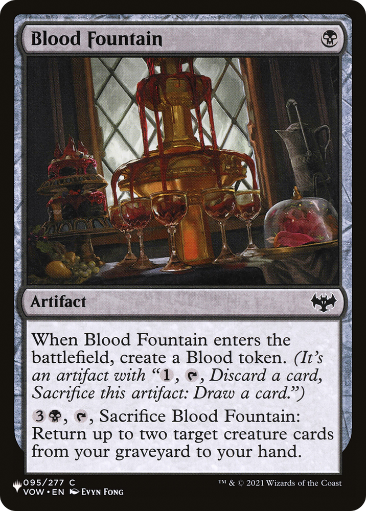 Blood Fountain (LIST-VOW-95) - The List