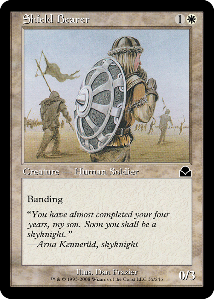 Shield Bearer (ME2-035) - Masters Edition II Foil