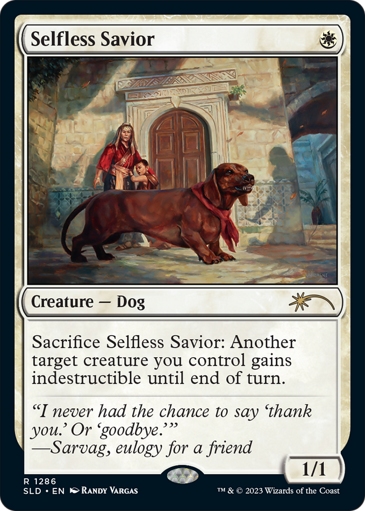 Selfless Savior (SLD-1286) - Secret Lair Drop
