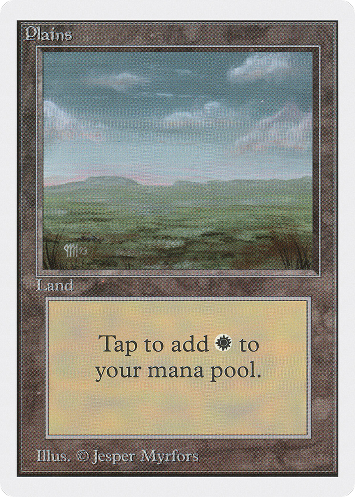 Plains (C) (2ED-) - Unlimited Edition