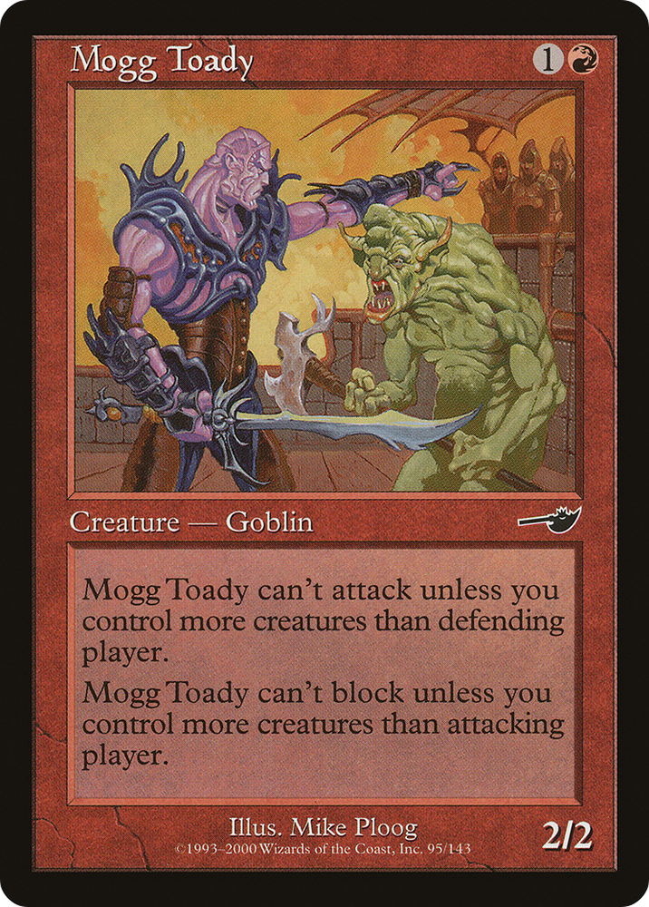 Mogg Toady (NMS-095) - Nemesis Foil