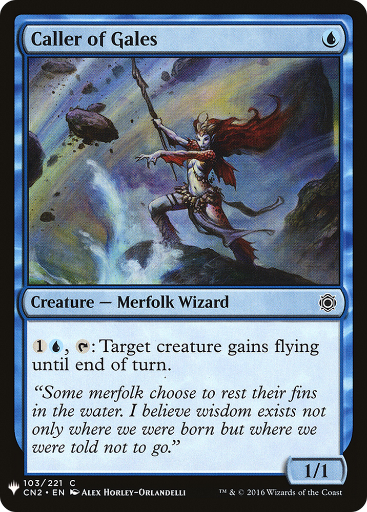 Caller of Gales (LIST-CN2-103) - The List