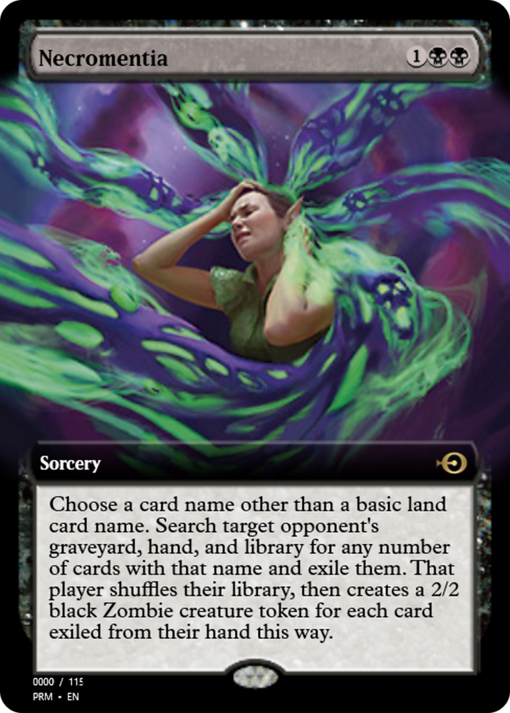 Necromentia (PRM-81960) - Magic Online Promos Foil