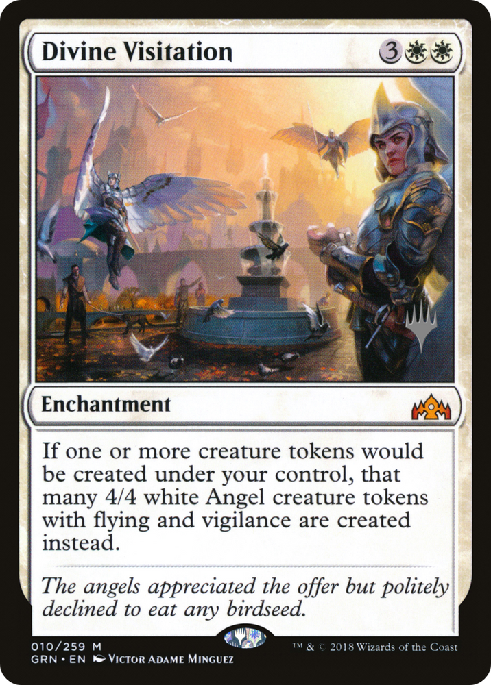 Divine Visitation (PPTHB-10P) - Guilds of Ravnica Promos Foil