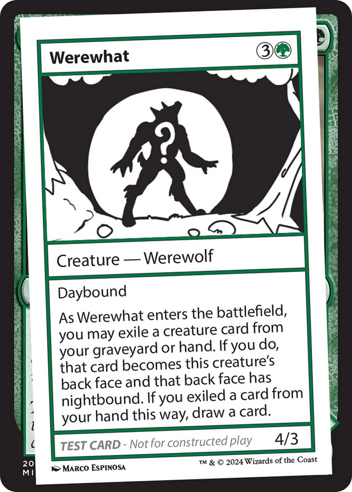 Werewhat (MB2PC-) - Mystery Booster 2