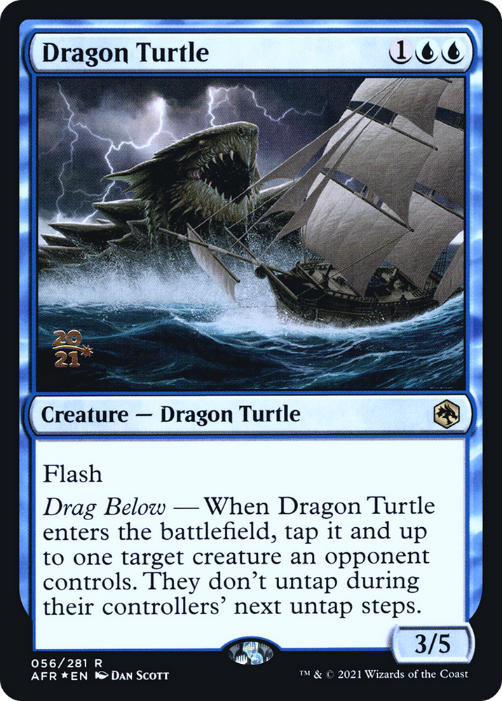 Dragon Turtle (PRE-056) - Adventures in the Forgotten Realms Promos Foil