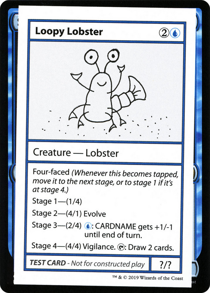 Loopy Lobster (No PW Symbol) (CMB1-026) - Mystery Booster Playtest Cards 2021