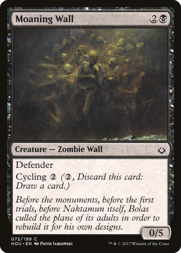 Moaning Wall (HOU-072) - Hour of Devastation
