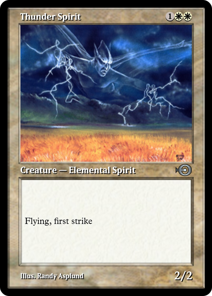Thunder Spirit (PRM-229) - Magic Online Promos Foil
