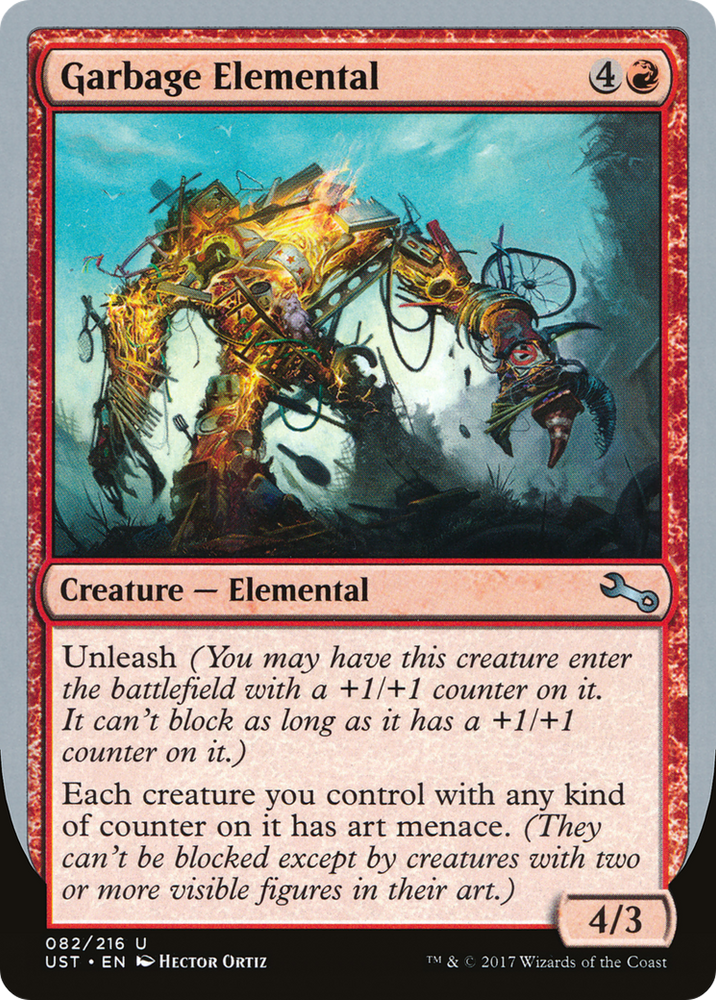 Garbage Elemental (E) (UST-82E) - Unstable