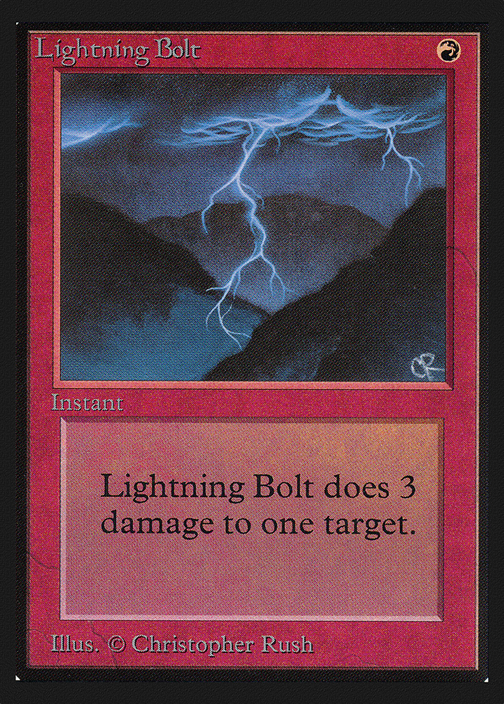 Lightning Bolt (IE) (IED-162) - Intl. Collectors' Edition