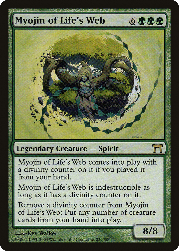Myojin of Life's Web (CHK-229) - Champions of Kamigawa