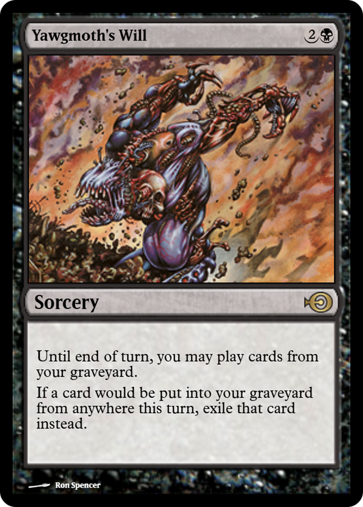 Yawgmoth's Will (PRM-35080) - Magic Online Promos Foil