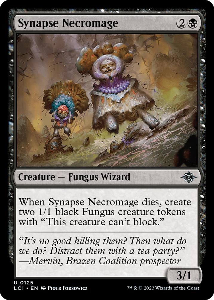 Synapse Necromage (LCI-125) - The Lost Caverns of Ixalan Foil