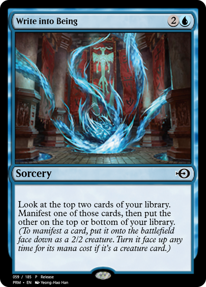 Write into Being (PRM-55755) - Magic Online Promos Foil