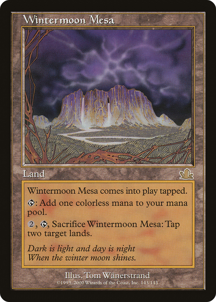 Wintermoon Mesa (PCY-143) - Prophecy