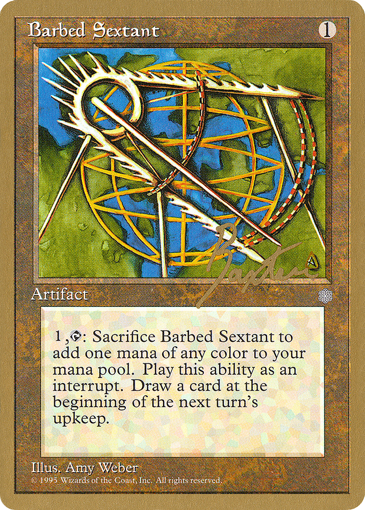 Barbed Sextant - 1996 George Baxter (ICE) (WCD-GB312) - Pro Tour Collector Set