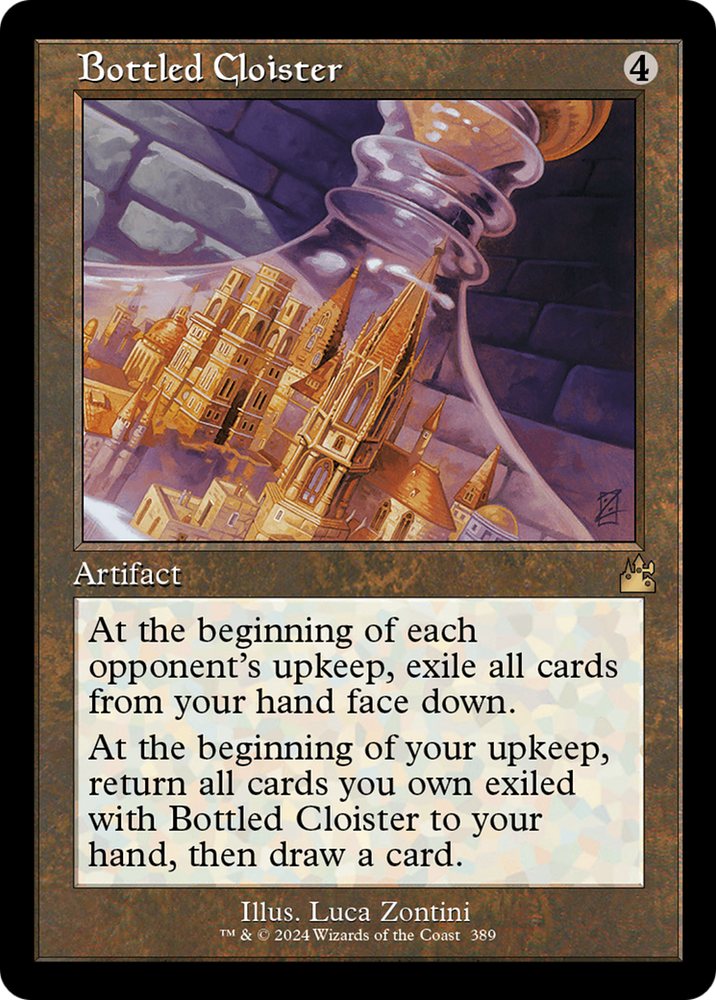 Bottled Cloister (Retro Frame) (RVR-389) - Ravnica Remastered Foil