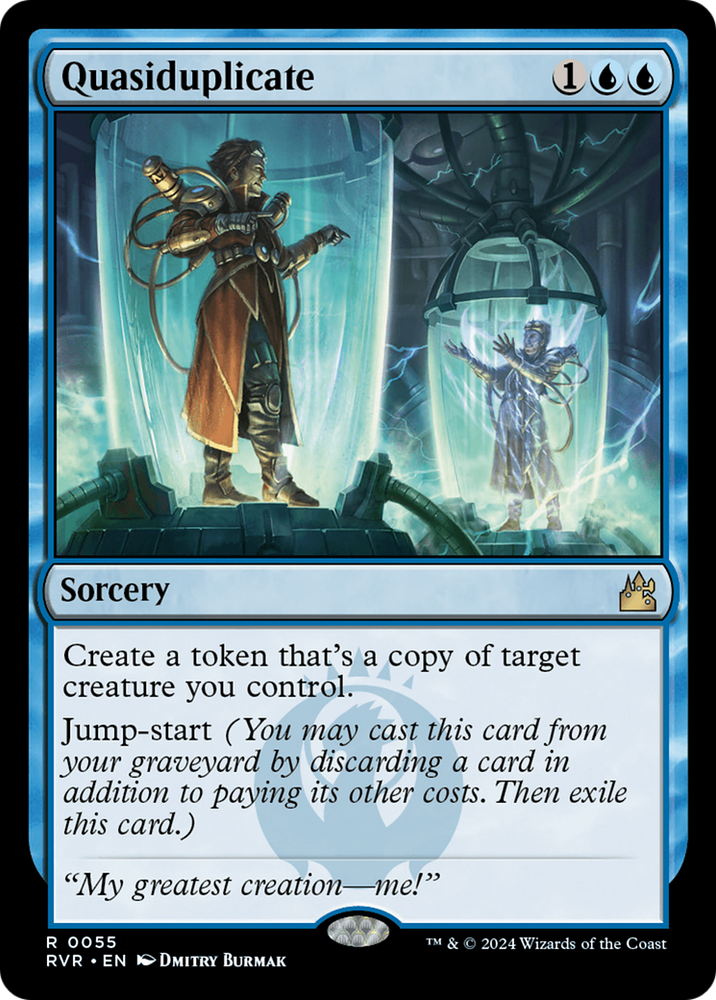 Quasiduplicate (RVR-055) - Ravnica Remastered Foil