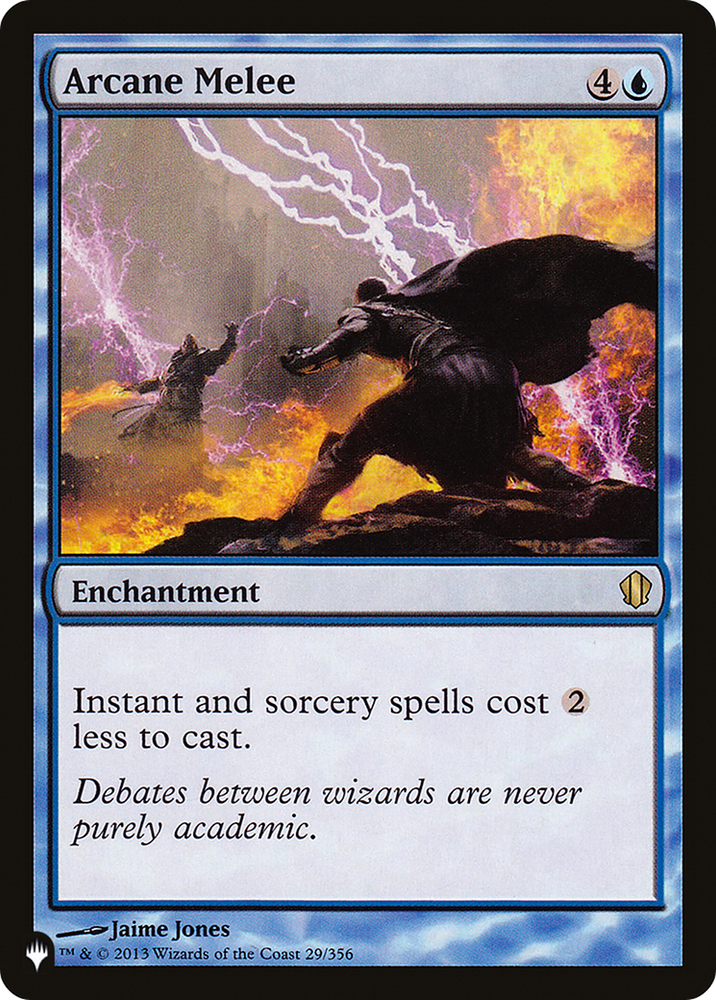 Arcane Melee (LIST-C13-29) - The List