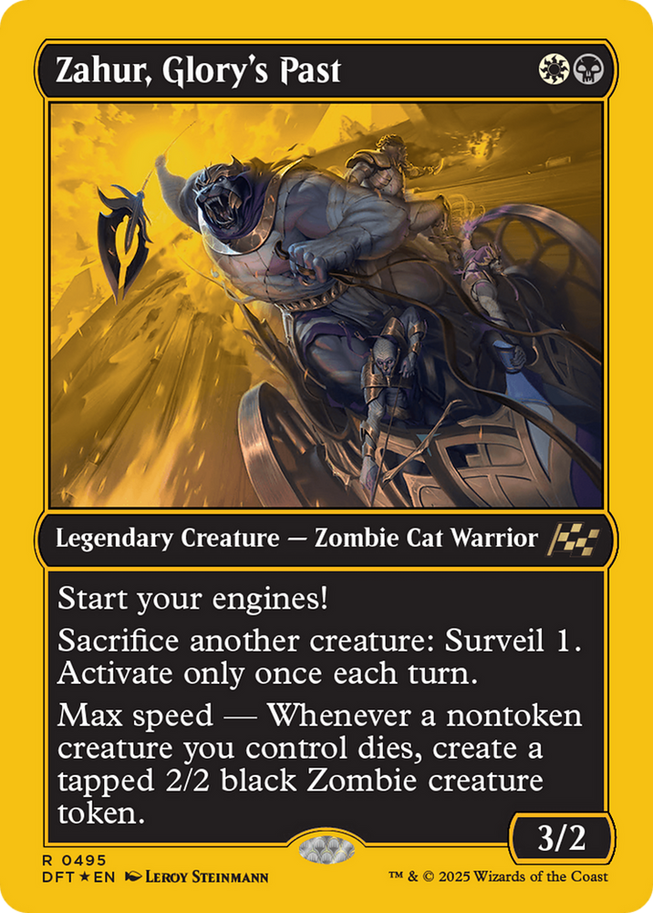 Zahur, Glory's Past (DFT-495) - Aetherdrift Foil