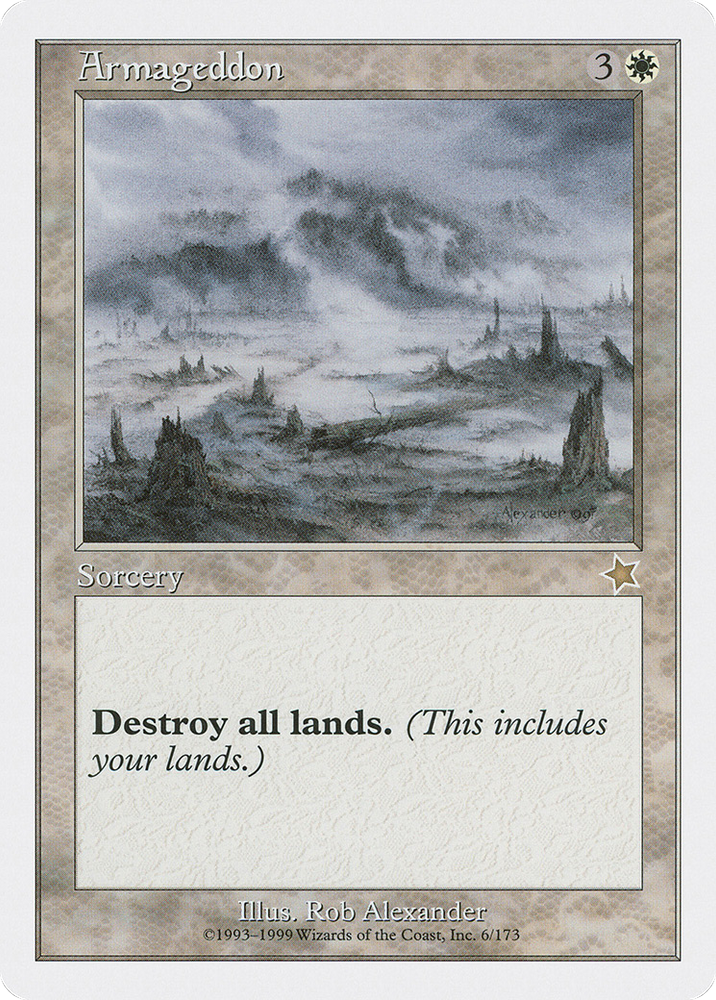 Armageddon (S99-006) - Starter 1999