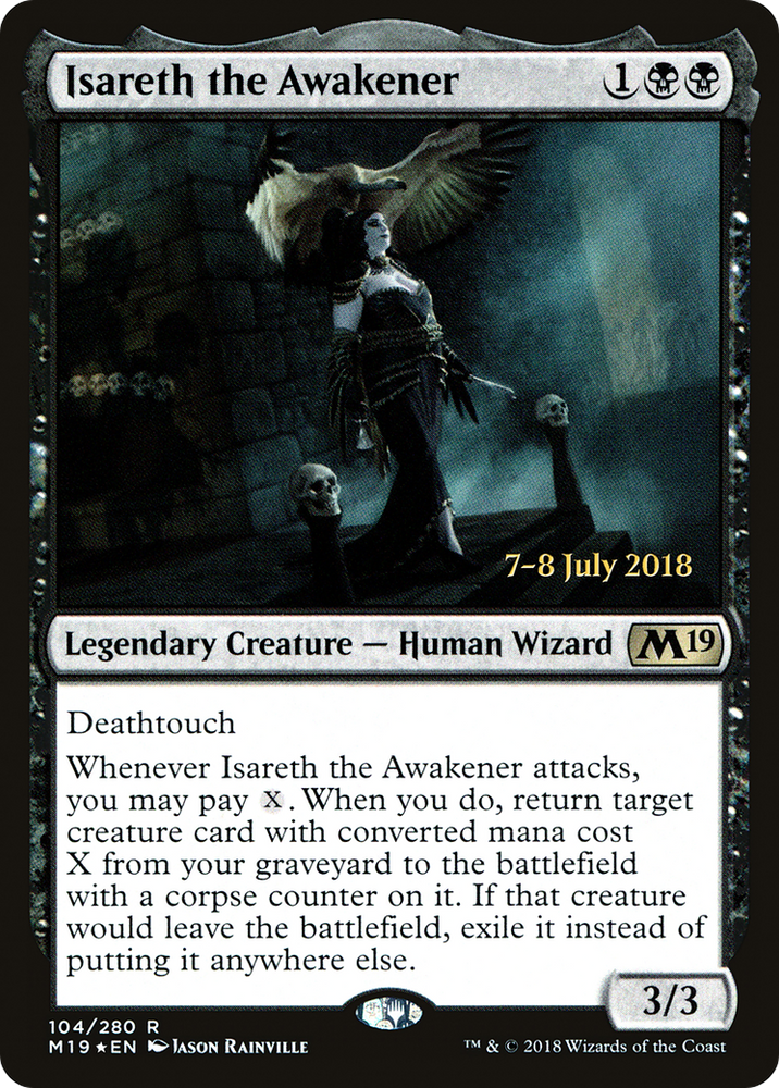 Isareth the Awakener (PRE-104) - Core Set 2019 Promos Foil