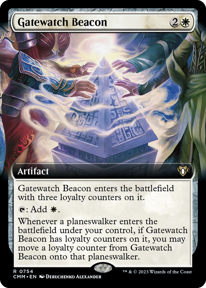 Gatewatch Beacon (Extended Art) (CMM-754) - Commander Masters: (Extended Art)