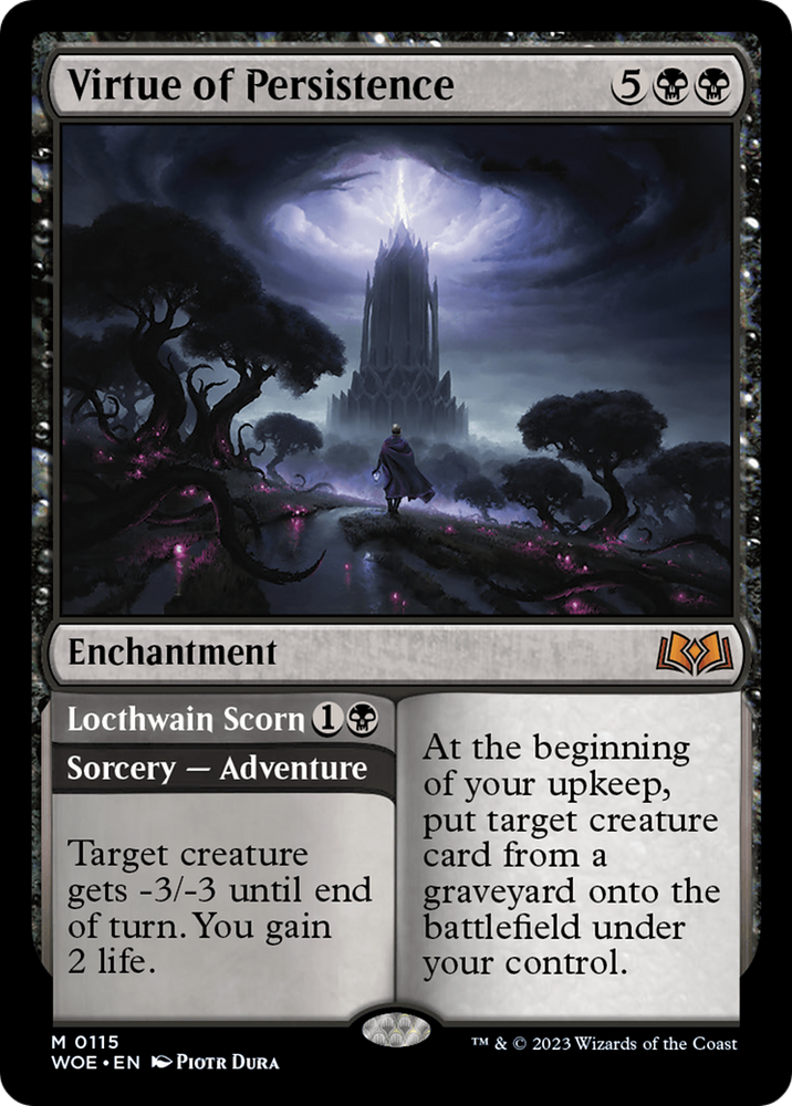 Virtue of Persistence (WOE-115) - Wilds of Eldraine