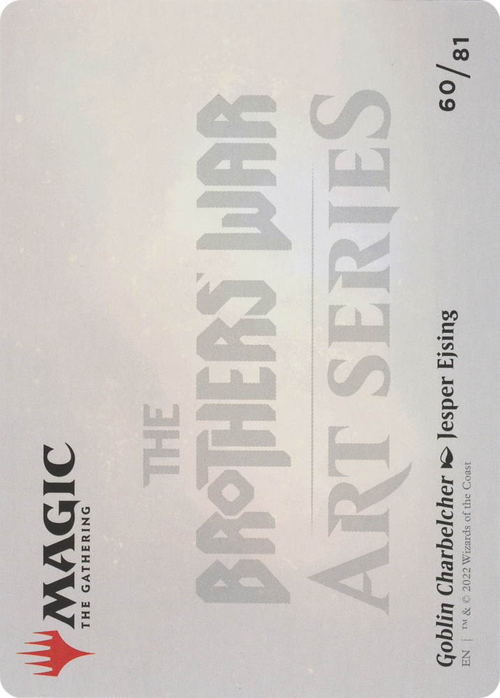 Goblin Charbelcher // Goblin Charbelcher (ABRO-060) - The Brothers' War Art Series (Borderless) Foil