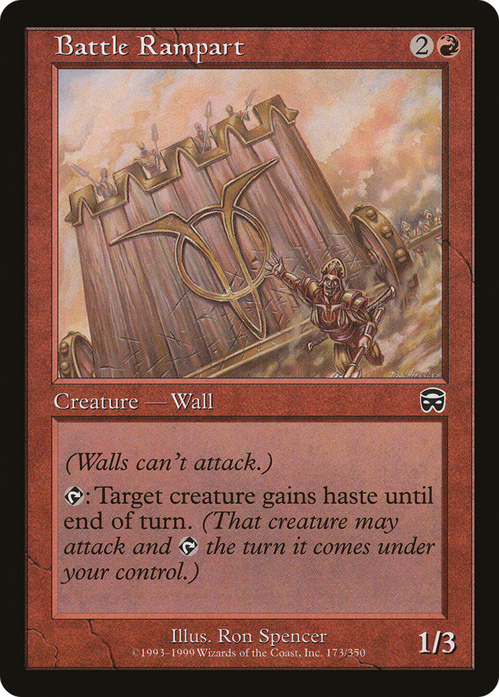 Battle Rampart (MMQ-173) - Mercadian Masques Foil