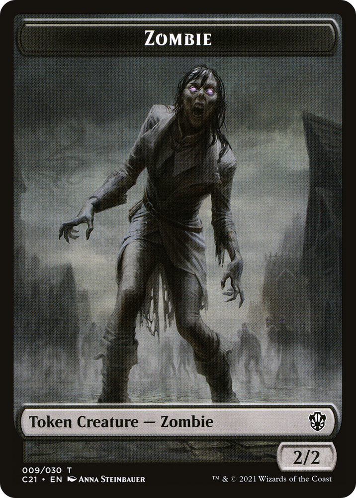 Zombie (TC21-009) - Commander 2021 Tokens
