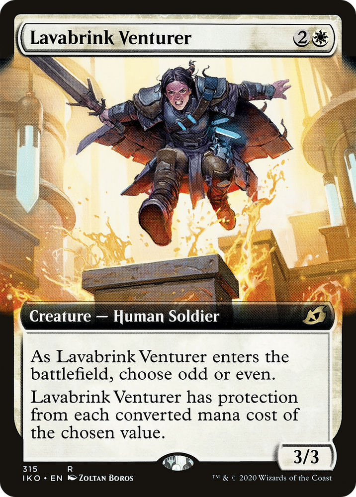 Lavabrink Venturer (Extended Art) (IKO-315) - Ikoria: Lair of Behemoths: (Extended Art) Foil