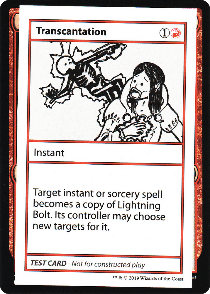 Transcantation (No PW Symbol) (CMB1-067) - Mystery Booster Playtest Cards 2021