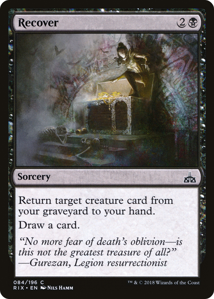 Recover (RIX-084) - Rivals of Ixalan Foil