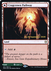 Cragcrown Pathway (PRE-261) - Zendikar Rising Promos Foil