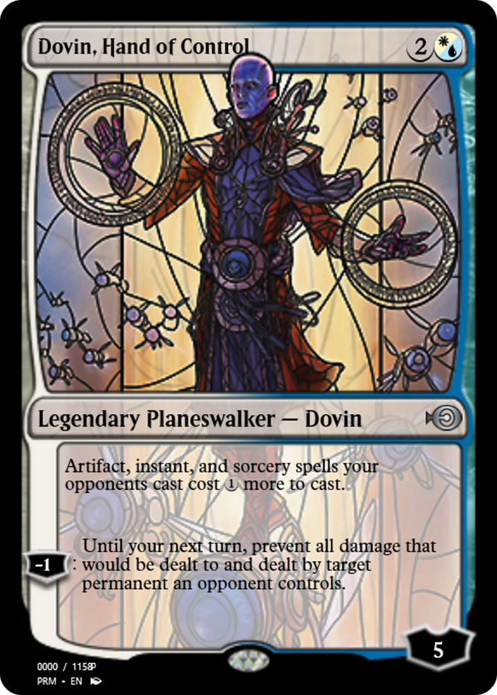 Dovin, Hand of Control (PRM-77961) - Magic Online Promos