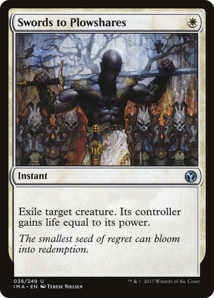 Swords to Plowshares (IMA-036) - Iconic Masters