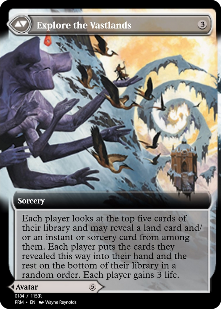 Wandering Archaic // Explore the Vastlands (PRM-90338) - Magic Online Promos