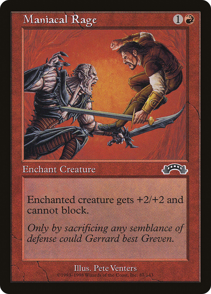 Maniacal Rage (EXO-087) - Exodus