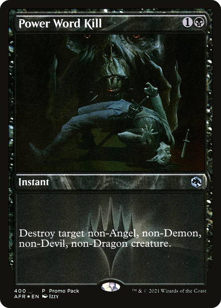 Power Word Kill (PPAFR-400) - Adventures in the Forgotten Realms Foil