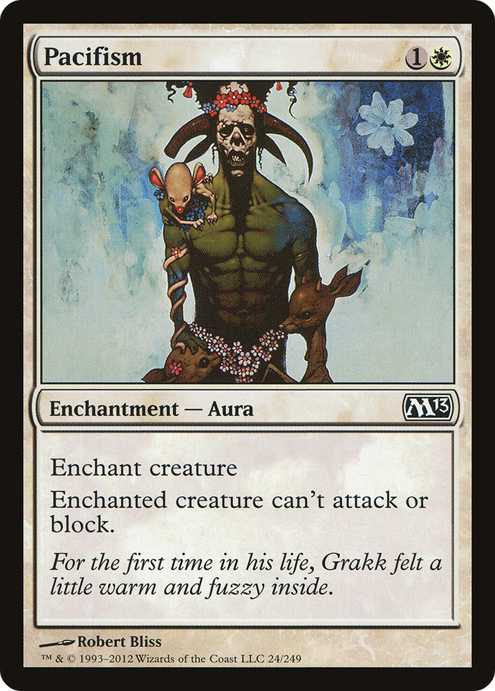 Pacifism (M13-024) - Magic 2013 Foil
