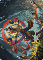 Sunfrill Imitator // Sunfrill Imitator (ALCI-078) - The Lost Caverns of Ixalan Art Series (Borderless) Foil