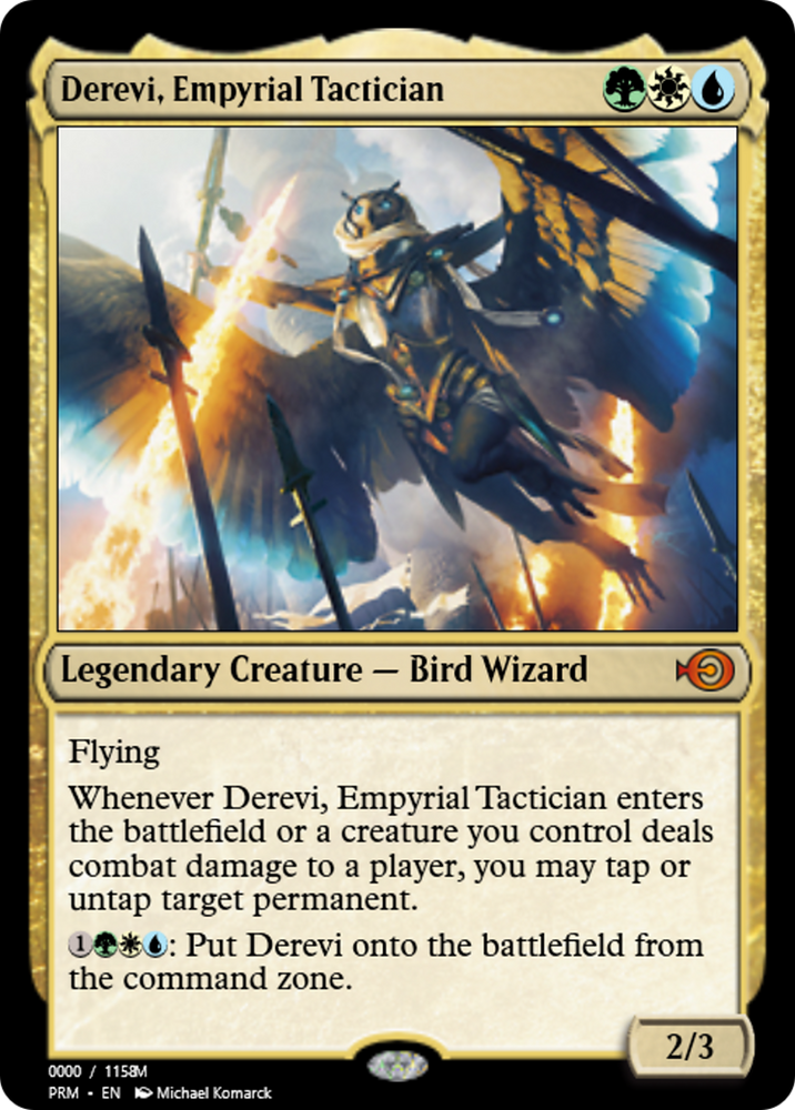 Derevi, Empyrial Tactician (PRM-86198) - Magic Online Promos
