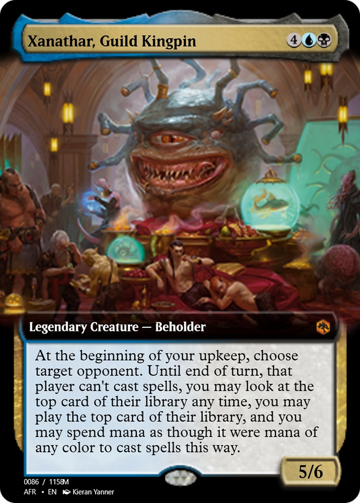 Xanathar, Guild Kingpin (PRM-92788) - Magic Online Promos Foil