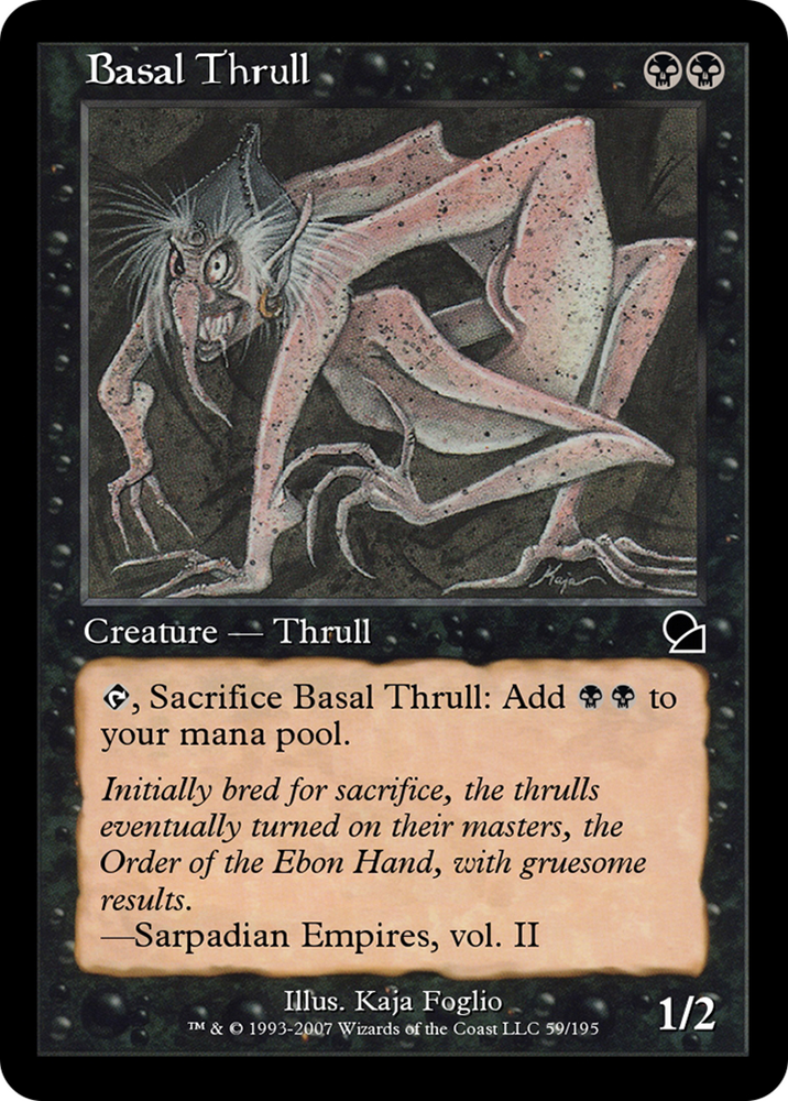 Basal Thrull (ME1-059) - Masters Edition Foil